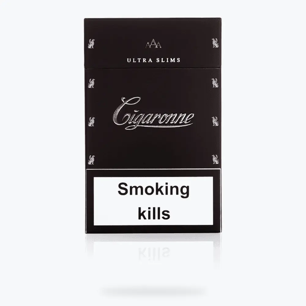 Cigaronne Ultra Slims Black1 Cigaronne Ultra Slims Black - Image 1