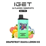 IGET Bar Pro - Grapefruit Guava Lemon Ice